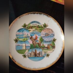 Windsor, Canada collectible plate